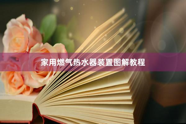 家用燃气热水器装置图解教程